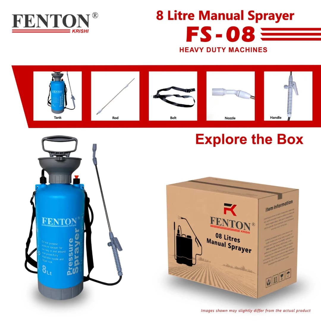 Fenton Krishi FS-08 8 Litre pressure Sprayer, Haevy Duty Machine - Image 5