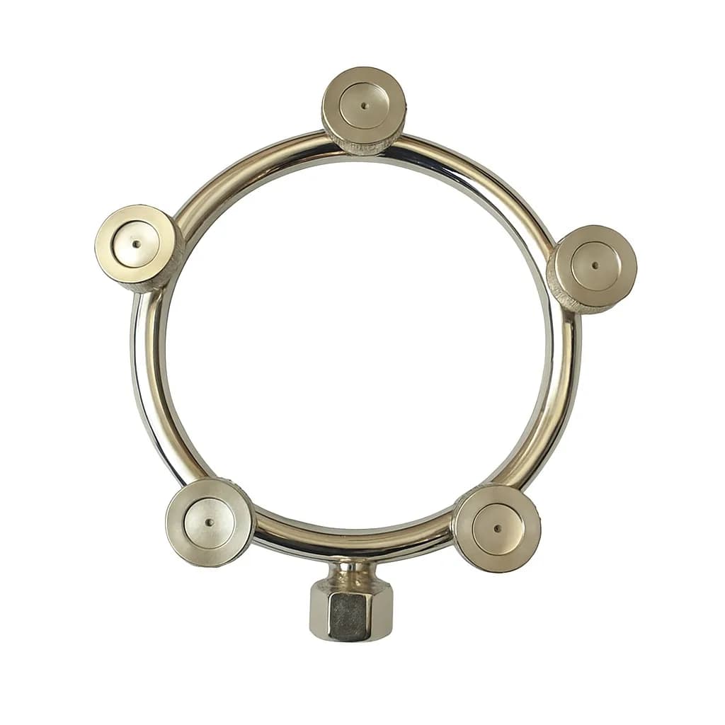 Radhe Agri 5 Face Round Stainless Steel Nozzle, Suitable For Battery And Power Sprayer - Image 3