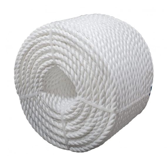 Singhal PP Tuf Rope 4mm Heavy Duty Multipurpose Plastic Rope White - Image 2