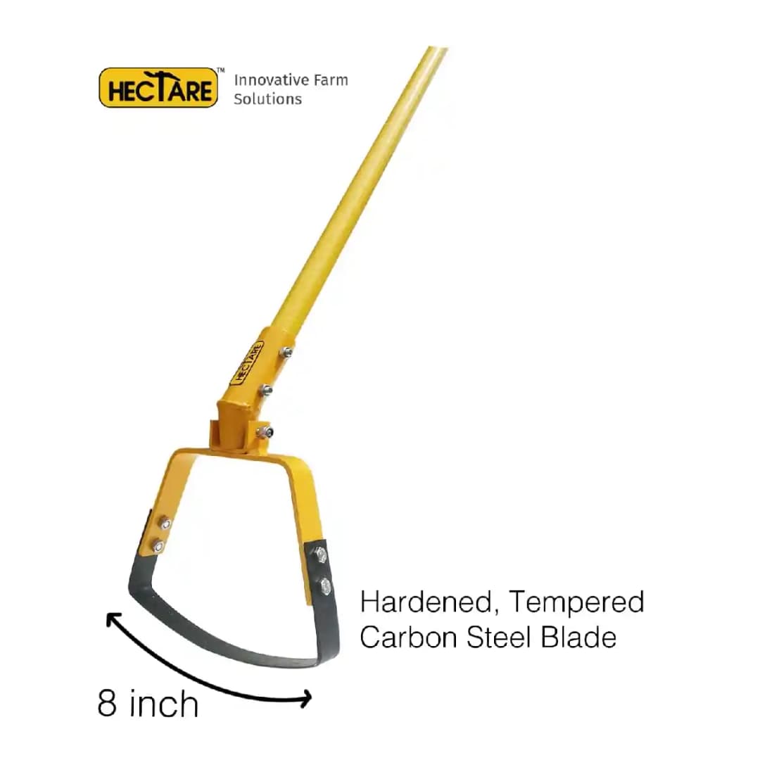 HECTARE Manual Hand Weeder Without Pipe, Light Weight And Easy To Operated, Useful for removing weeds in any field Weeding hoe Manual weeder - Image 3