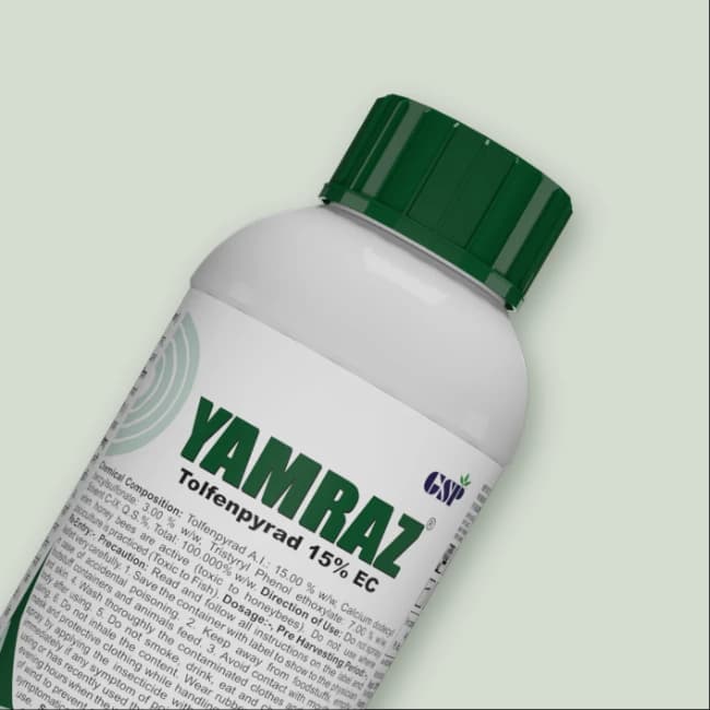 GSP Yamraz Tolfenpyrad 15% EC Insecticide, Efficient For Sucking, Chewing Pests In Vegetables And Field Crops - Image 6