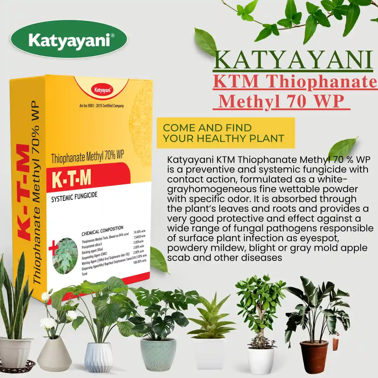 Katyayani KTM Fungicide - Thiophanate Methyl 70 % WP - Image 6