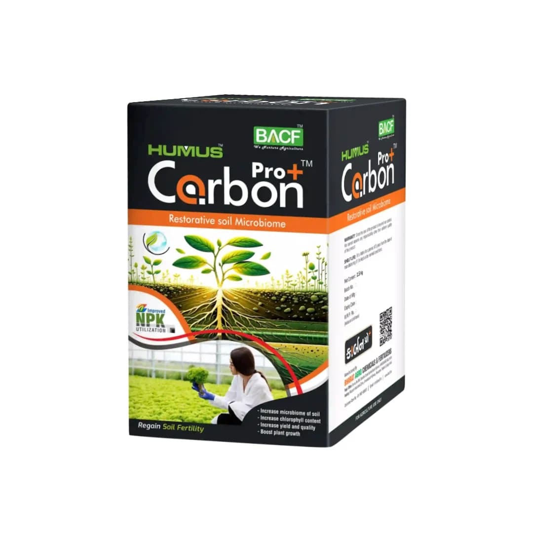 BACF Carbon Pro+ Organic Carbon, Microgranules Based Complex Carbon Sources, Use For Vegetable, Fruit, Cotton and Horticulture Crops - Image 1
