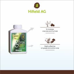 Hifield Ag Gibrax 90 TC Gibberellic Acid 90% Tech Plant Growth Regulator , Helps In Increasing The Yield Quantity 3