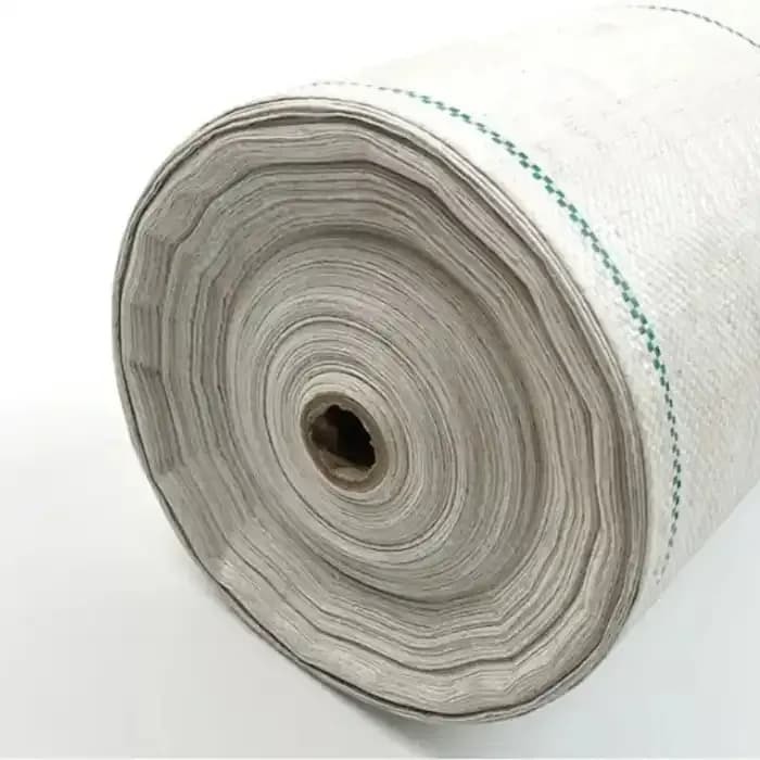 Singhal 100 GSM Garden Weed Control Barrier Sheet Mat, Landscape Fabric, Heavy Duty Weed Block Gardening Mat For Gardens (White) - Image 3