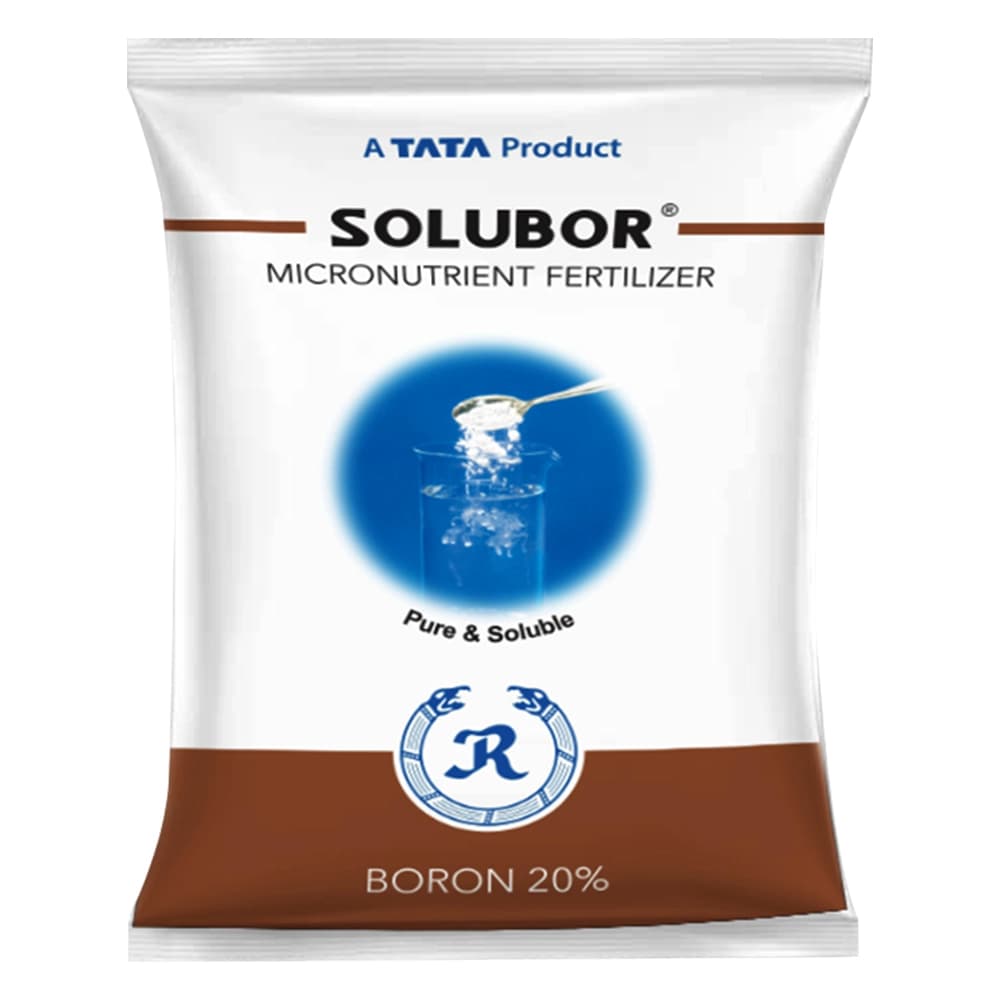 Tata Rallis SOLUBOR Boron 20% Micronutrient Fertilizer, Effective For Multiple Crops - Image 1
