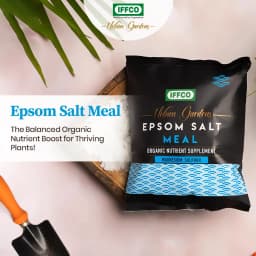 IFFCO Urban Garden Epsom Salt Meal, Organic Magnesium Sulphate Fertilizer For Plants, Home And Garden Nutrient Supplement 2
