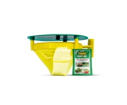 Chipku Pheromone Trap Funnel With Helicoverpa Armigera Lure To Catch Insect Moth of Green Leaf Eating Caterpillar. Useful in Cotton, Tomato & Others 1