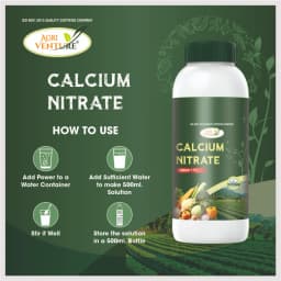 Agriventure Calcium Nitrate, Calcium 11%, 100% Water Soluble Fertilizer, Used In All Crops 2