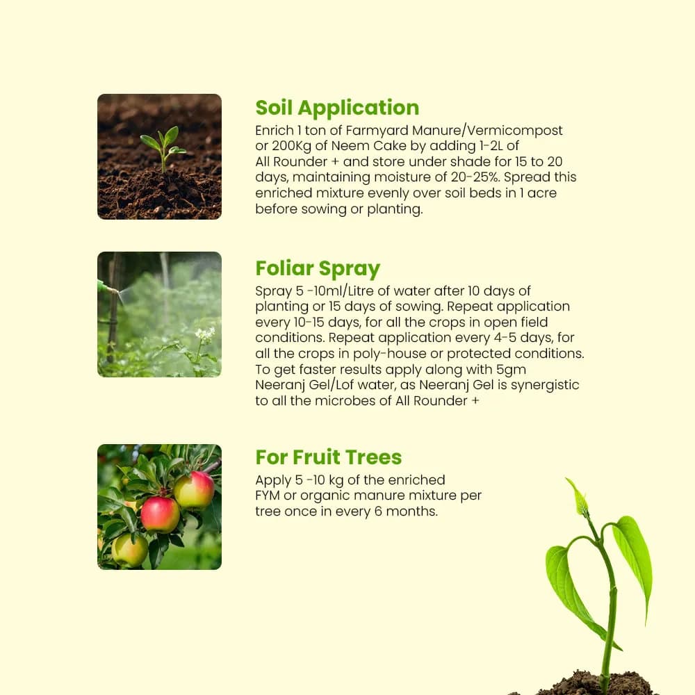 IFFCO All Rounder Plus, Dual Action Formula For Plant Protection and Yield Enhancement, Bactericidal Cum Fungicidal Properties - Image 3