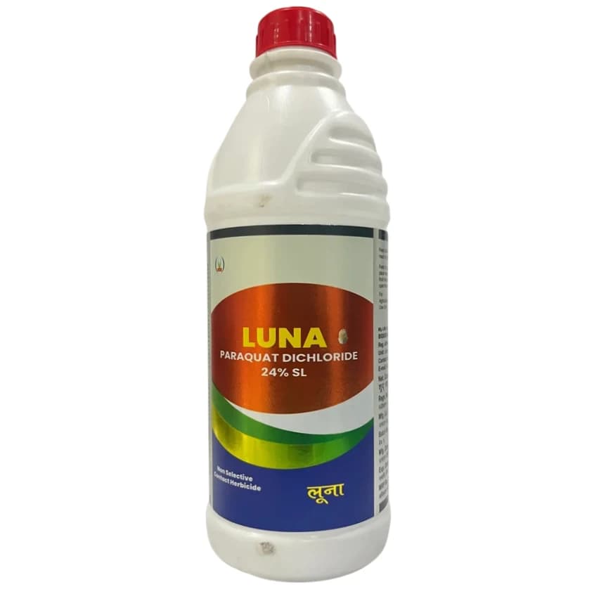 BIOSUN LUNA Paraquate Dichloride 24% SL Herbicide, Effectively Kills All Types Of Green Weeds On Contacts - Image 2
