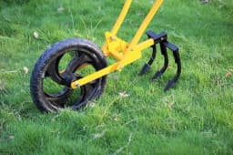 Hectare Wheel Hoe with 7 Weeder + 3 Tooth Cultivator + Furrow Attachment 8