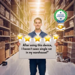 Jiya Advanced Ultrasonic Rat Guard, Rat Repellent Device, German Based Technology 7