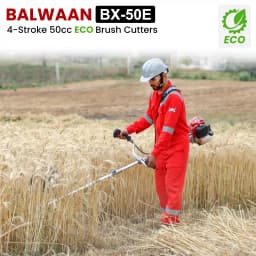 Balwaan BX 50E Eco Side Pack Brush Cutter, 4 Stroke 50cc, Use For Crop Cutting Cum Grass Cutting 7