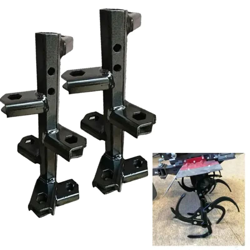 AJ Kisan 6 Blade Deep Tilling Rotavator Shaft Set For 5 to 12 HP Diesel Power Weeder - Image 1