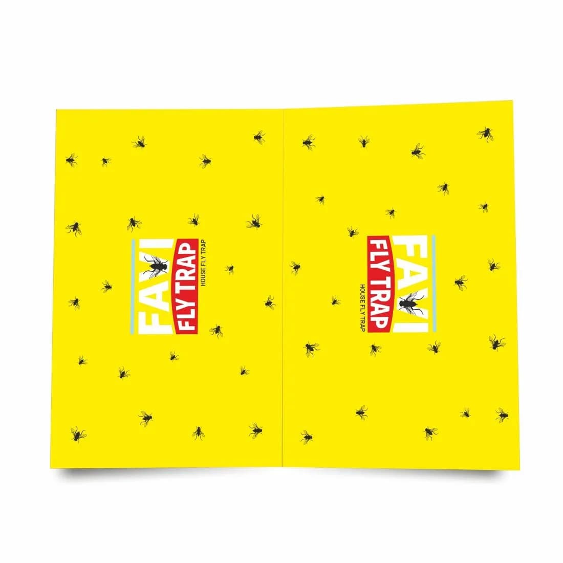 HEDO House Fly Trap (Pack of 10) Glue Trap, Housefly, Insect Trap For Home, Kitchen, Hotels, Bakery Shop, Poultry Flies - Image 2