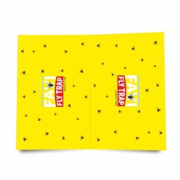 हेडो हाउस फ्लाई ट्रैप (10 के पैक) गोंद वाला जाल, हाउसफ्लाई और कीटों के लिए, घर, रसोई, होटलों, बेकरी की दुकानों और मुर्गी फार्म में उपयोगी 2