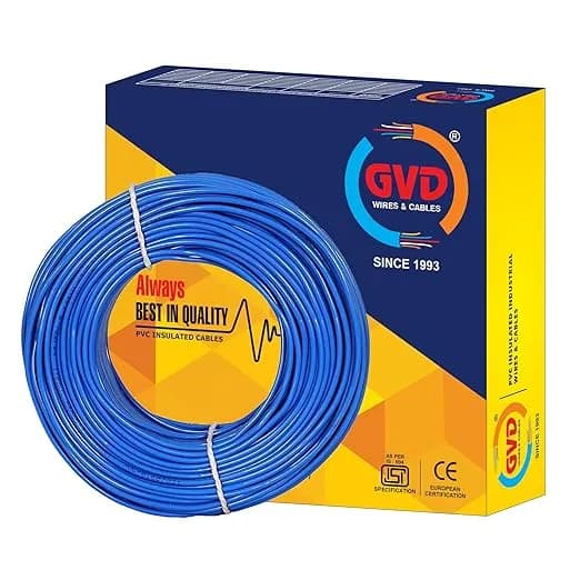 GVD Blue Single Core FR PVC Flexible Insulated Copper Wire For Agriculture, Home, Domestic & Industrial Use - Image 2