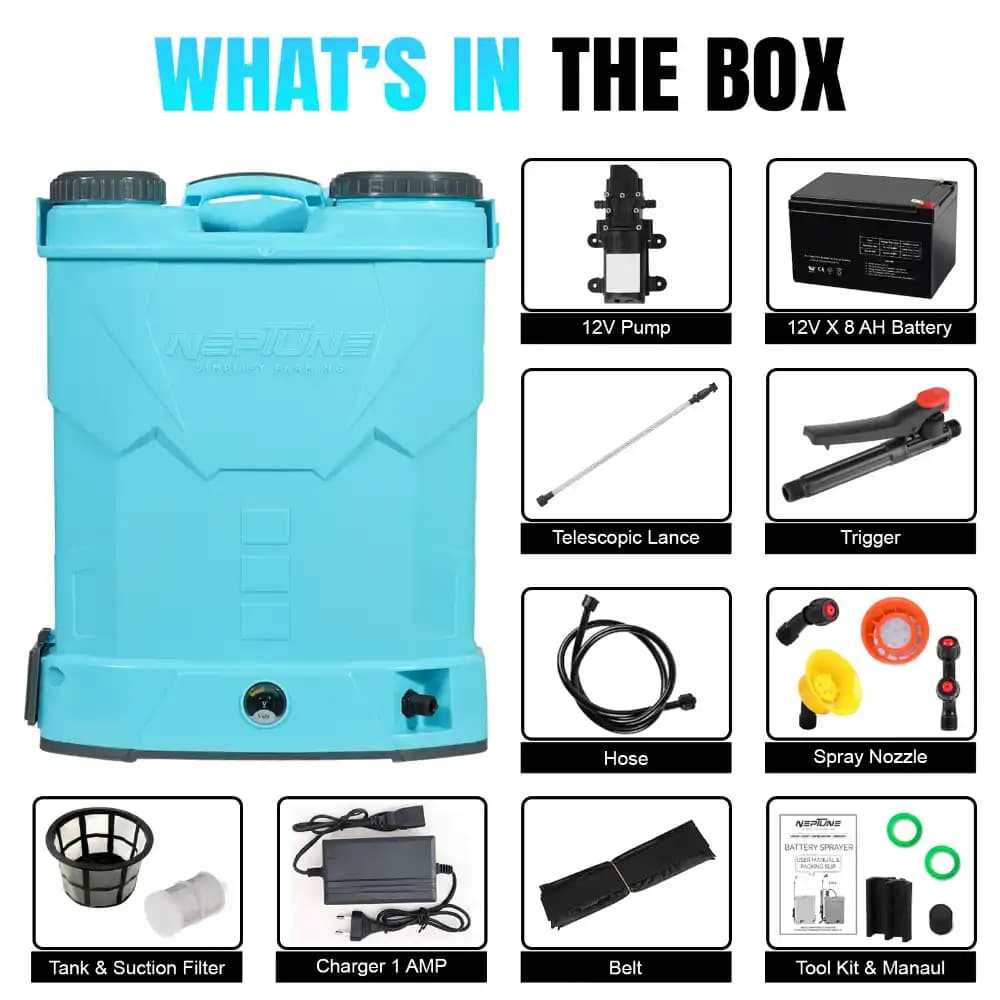 Neptune DK-12 Knapsack Battery Sprayer - Image 7