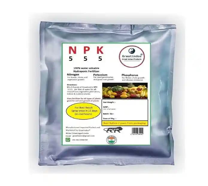 Greatindos GRADE A Premium Quality NPK 05:05:05 Hydroponic Fertilizer - Image 4