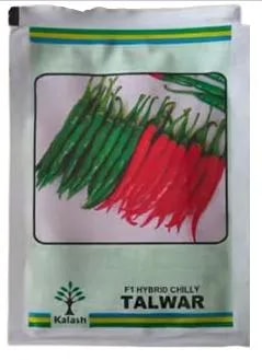 Kalash Talwar Chilli Seeds - Mirchi Seeds