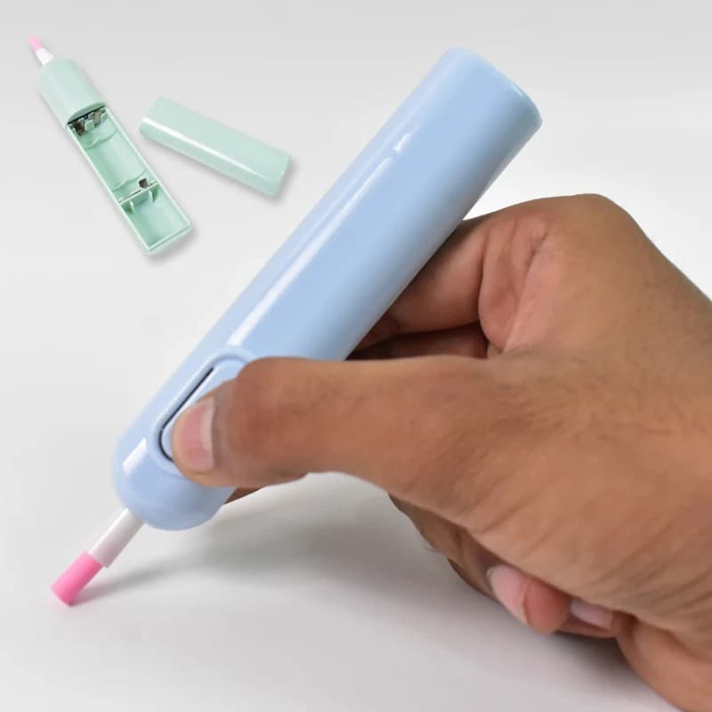Electric Eraser Kit, Automatic Battery Operated Pencil Eraser - 10 Refills (Battery Not Included) - Image 6