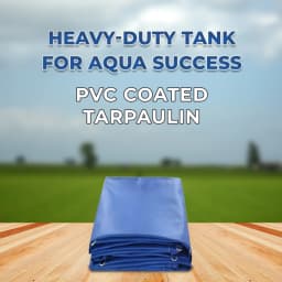 Z N Global Nation 850 GSM Round PVC Coated Tarpaulin For Biofloc Fish Tank For Aqua Farming 2