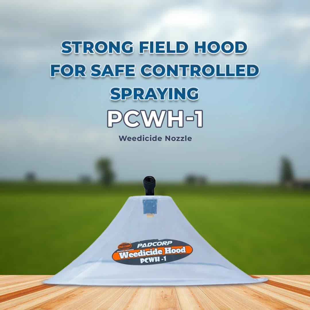 Pad Corp PCWH-1 Weedicide Nozzle Transparent 100% Pure Virgin Plastic With Single Nozzle - Image 2