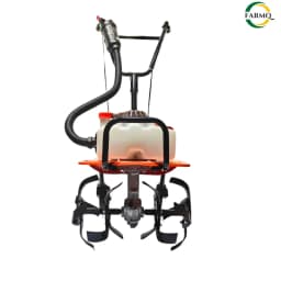 Farmq FQ-MT-63 Mini Tiller 2-Stroke Petrol Engine 63CC, 3HP, 8500-9000RPM, 40CM Cutting Width 2