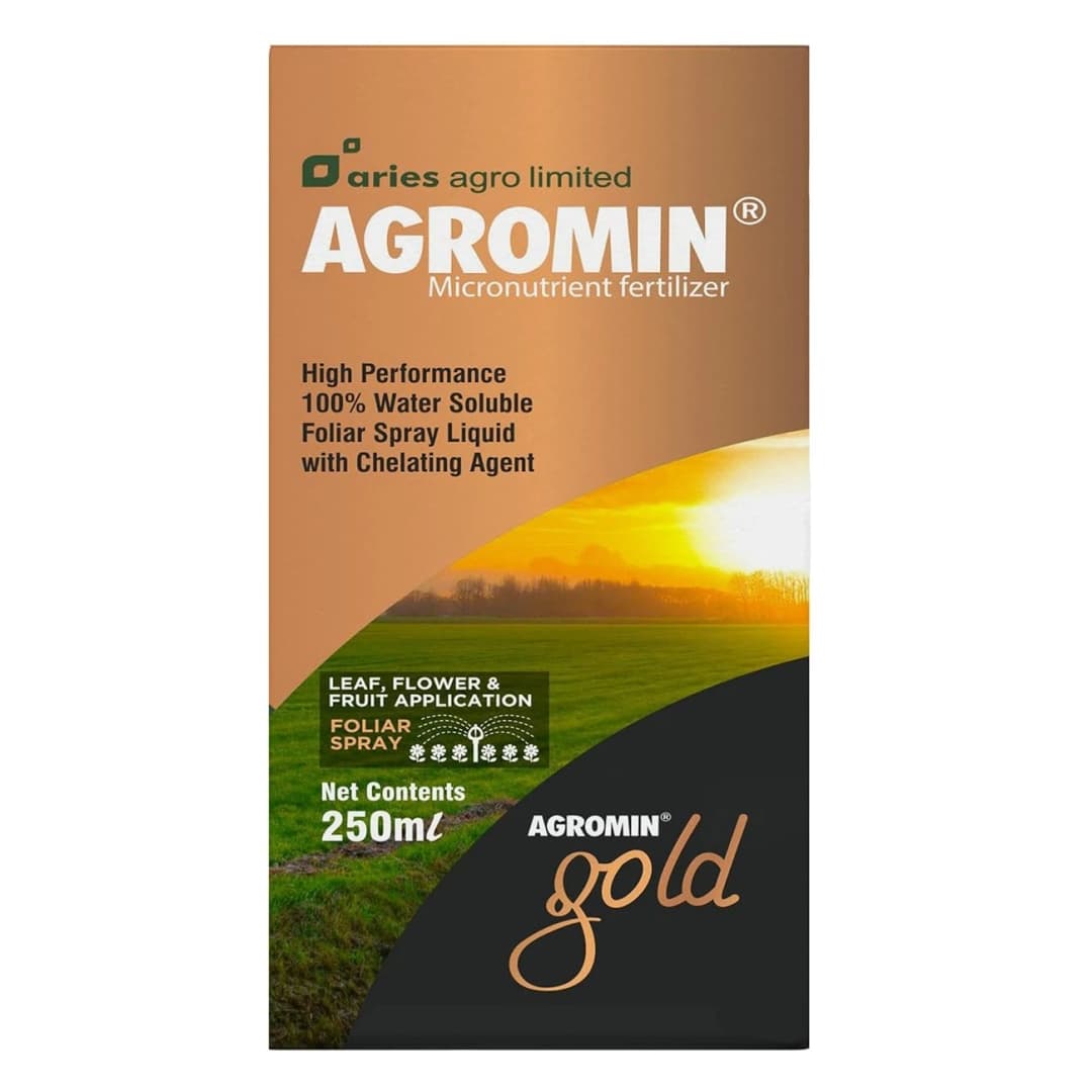 Aries Agromin Gold Micronutrient Chelated Fertilizer, Liquid For Superior Crop Growth And Higher Crop Yield - Image 2