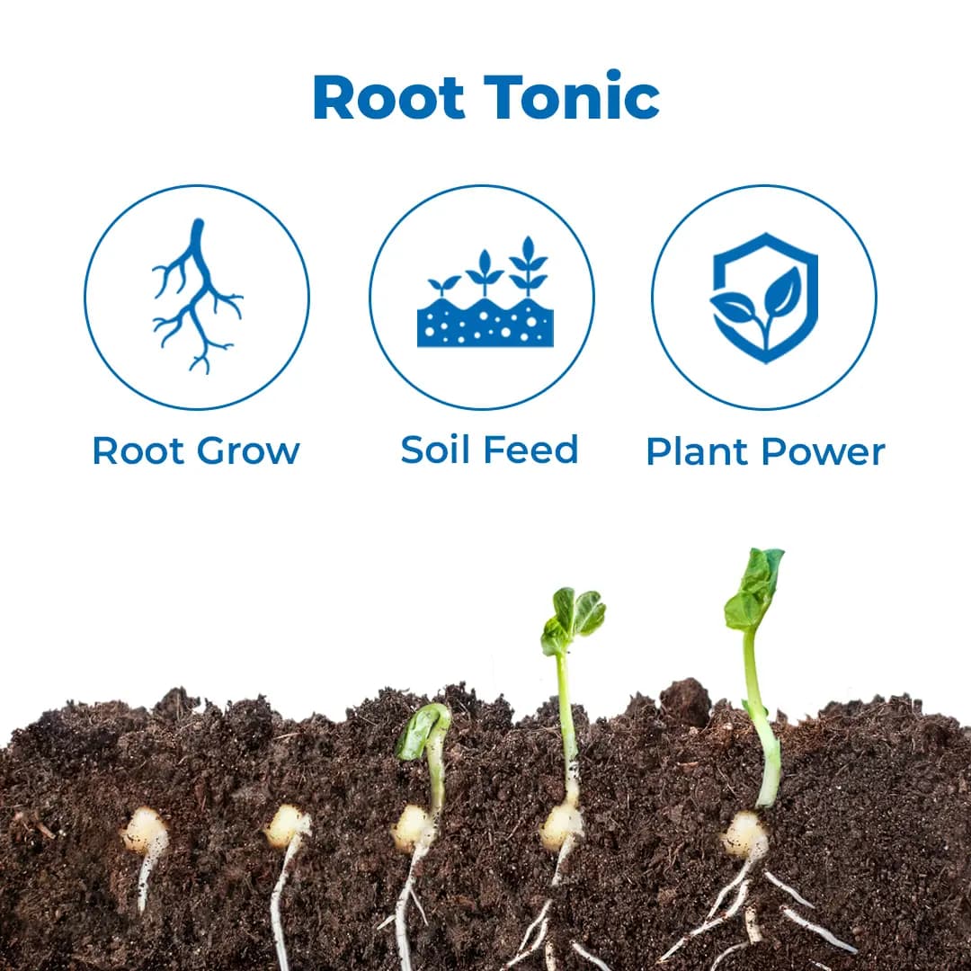 Humi Pro 12 (Humic Acid + Fulvic Acid) Flowering, Fruiting, Root Growth, Suitable for Drip, Foliar Spray and Drenching - Image 3