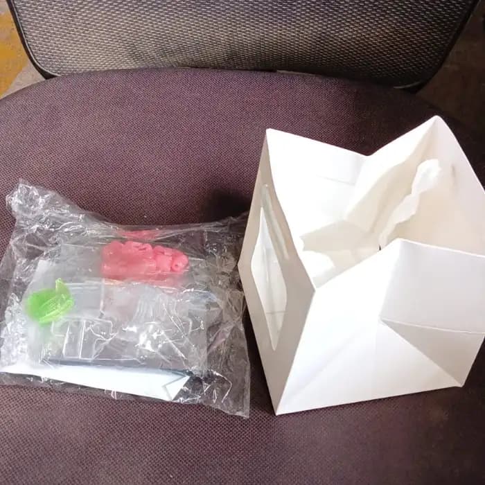 Cube Tulip Night Lamp, LED Decorative Mirror Flower Table Light For Bedroom - Image 8