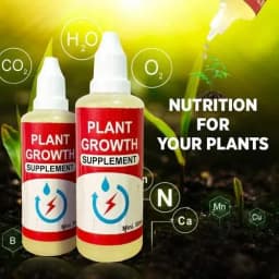 CropKraft Plant Growth Supplement (Liquid), Root Enhancer For Plants, Pot Plant Growth Enhancers (Pack of 3) 2