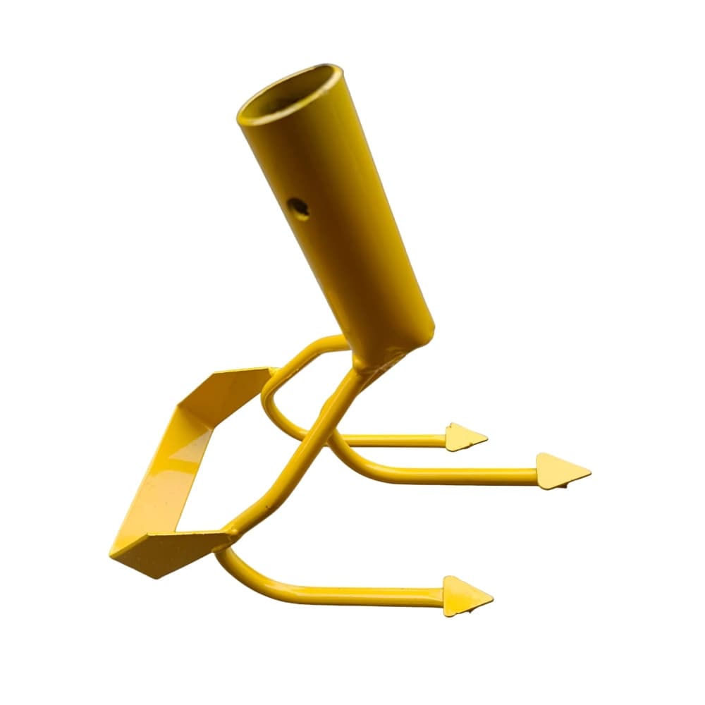 Bharat Agrotech 3 Teeth Culti Weeder, Manual, Durable Material, Effective For Soil And Weed Removal (Without Handle) - Image 3