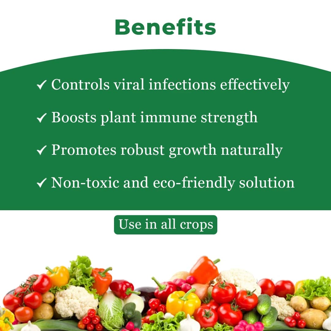Katra Fertilizers Virus-G (Virus & Bacteria), Virucide Botanical Extract, Bio Pesticide, Pesticide For Garden. - Image 3