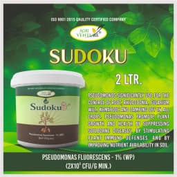 Agriventure Sudoku (Pseudomonas Flurescens 1% Wp) Promote Plant Growth And Health By Suppressing Soil Borne Diseases 4