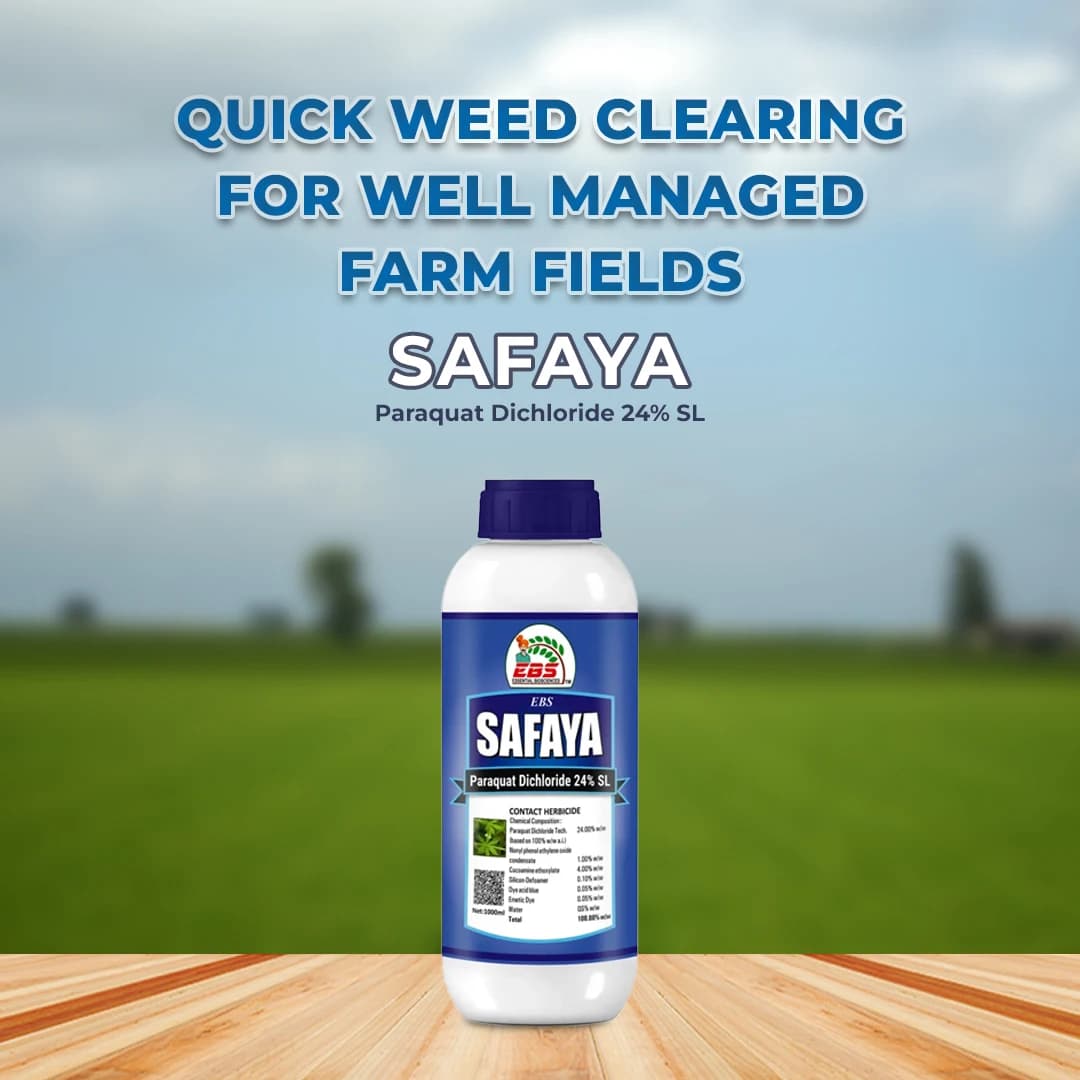 EBS Safaya - Paraquat Dichloride 24% SL, Non Selective Contact Herbicide - Image 2