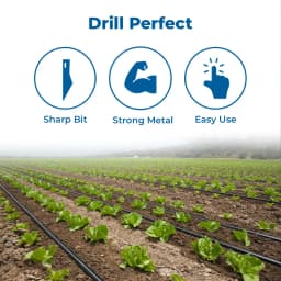 Siddhi Metal Drill Tool, Durable And Excellent Quality, Use For Connecting Pipe With PVC. 3