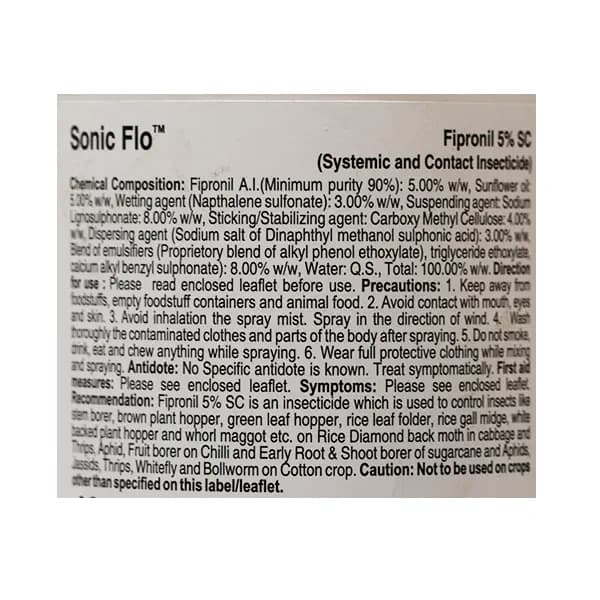 Tata Sonic Flo Insecticide - Image 4