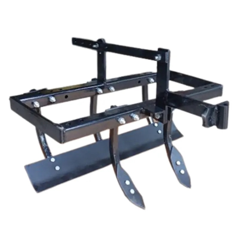 AJ Kisan Mild Steel 2 In 1 Leveler Plus Cultivator Attachment Combo For 5 to 9 HP Power Tiller