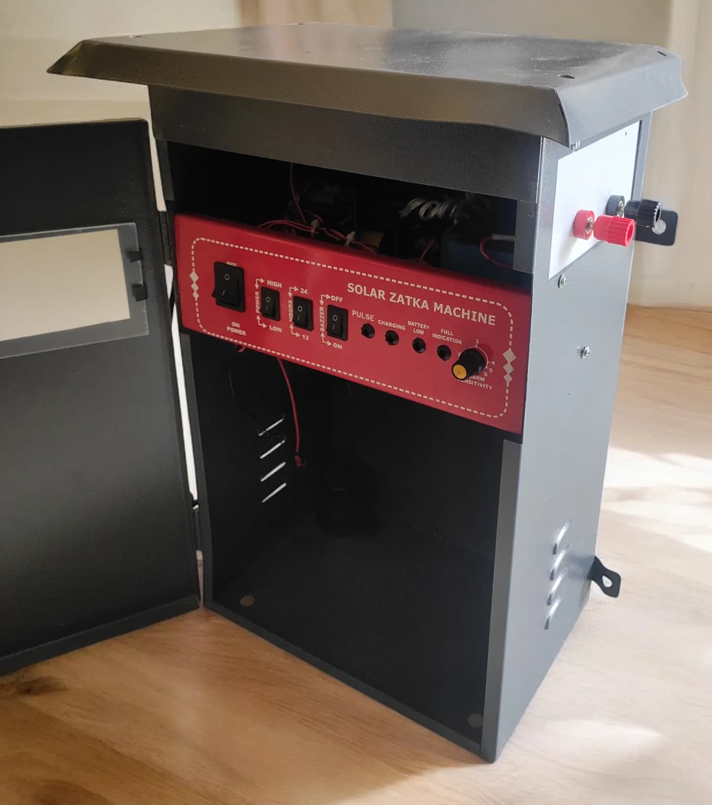 Urja Panel Fence Solar Zhatka Machine Or Fence Energizer, Includes A Lock And Key System, Safeguard Crops From Wild Animals - Image 5