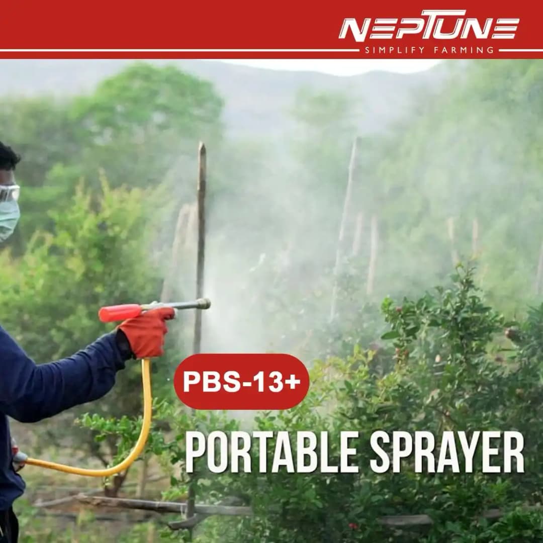 Neptune PBS-13 Plus High Pressure Sprayer Kit, 120W Portable Double-Pump Battery Power 12V-12AH For Agricultural Use - Image 7