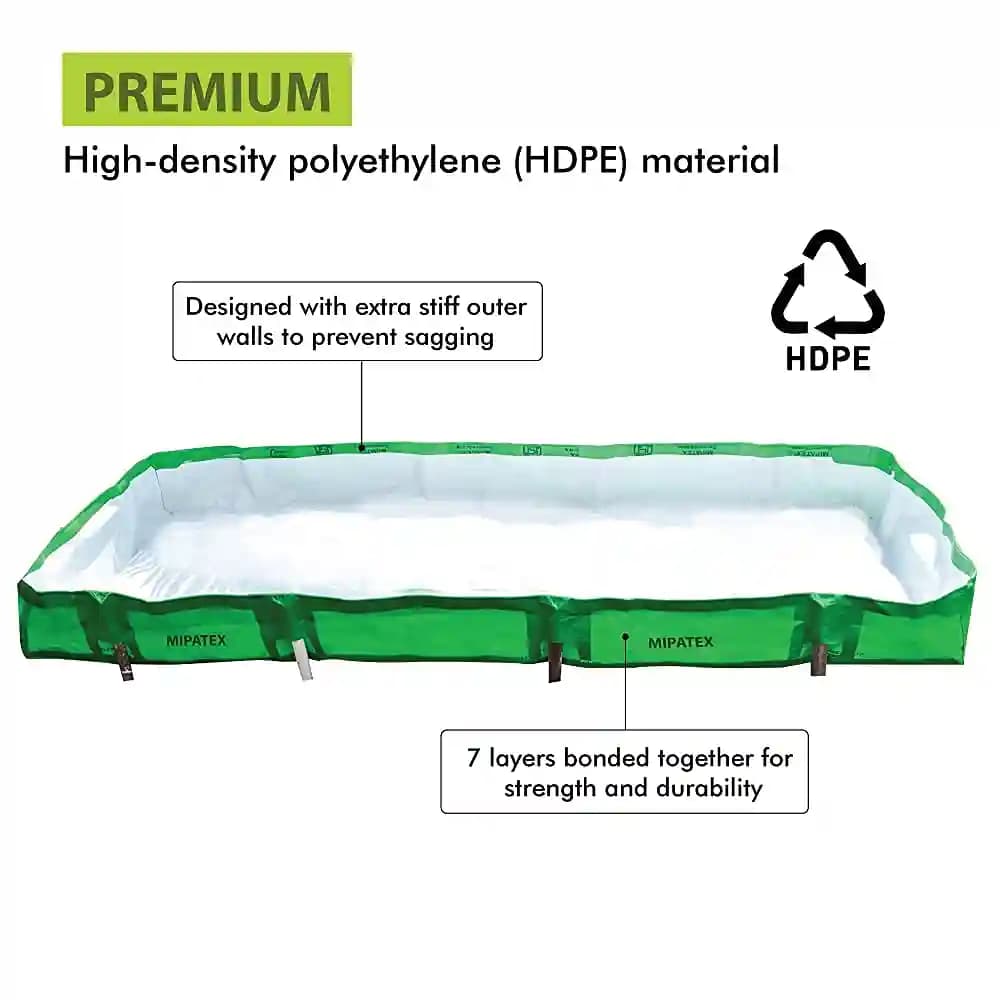 Mipatex Azolla Bed - 100% Virgin Material, Waterproof (Green Color) - Image 3