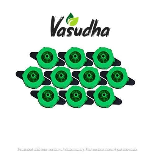 Vasudha Irrigation Adjustable Green Dripper 8 LPH For Drip Irrigation - Image 5