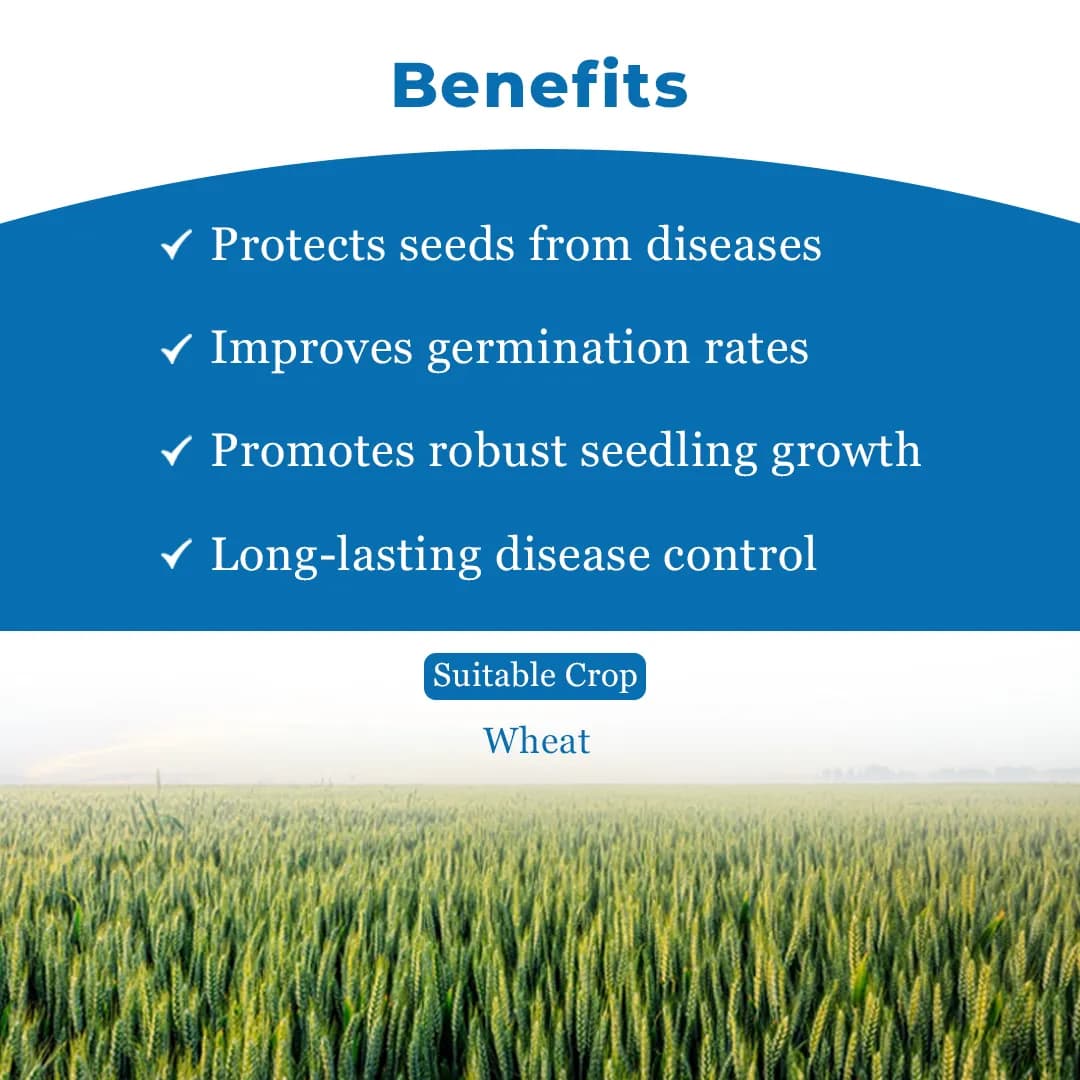 UPL Provax Carboxin 17.5% + Thiram 17.5% FF, Fungicide For Seed Treatment. - Image 4