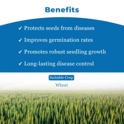 UPL Provax Carboxin 17.5% + Thiram 17.5% FF, Fungicide For Seed Treatment. 4