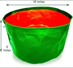 KAP Grow Bags (HDPE and UV treated) Balcony Gardening and Terrace Gardening 200 GSM 4