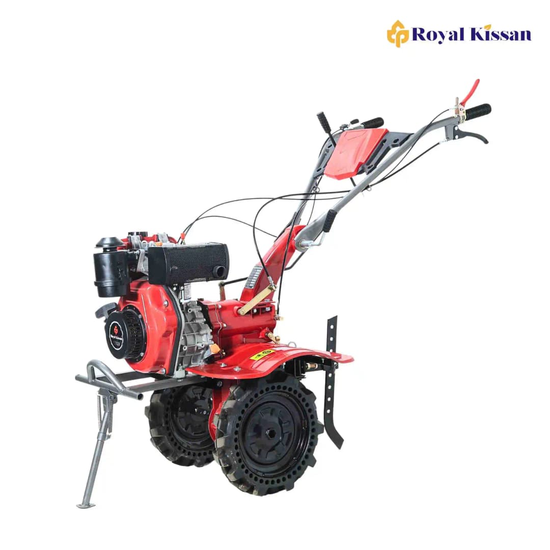Royal Kissan RK-173F Diesel Power Tiller, 4-Stroke 247CC 173F Engine, High Power Performance FMTTI Tested - Image 2