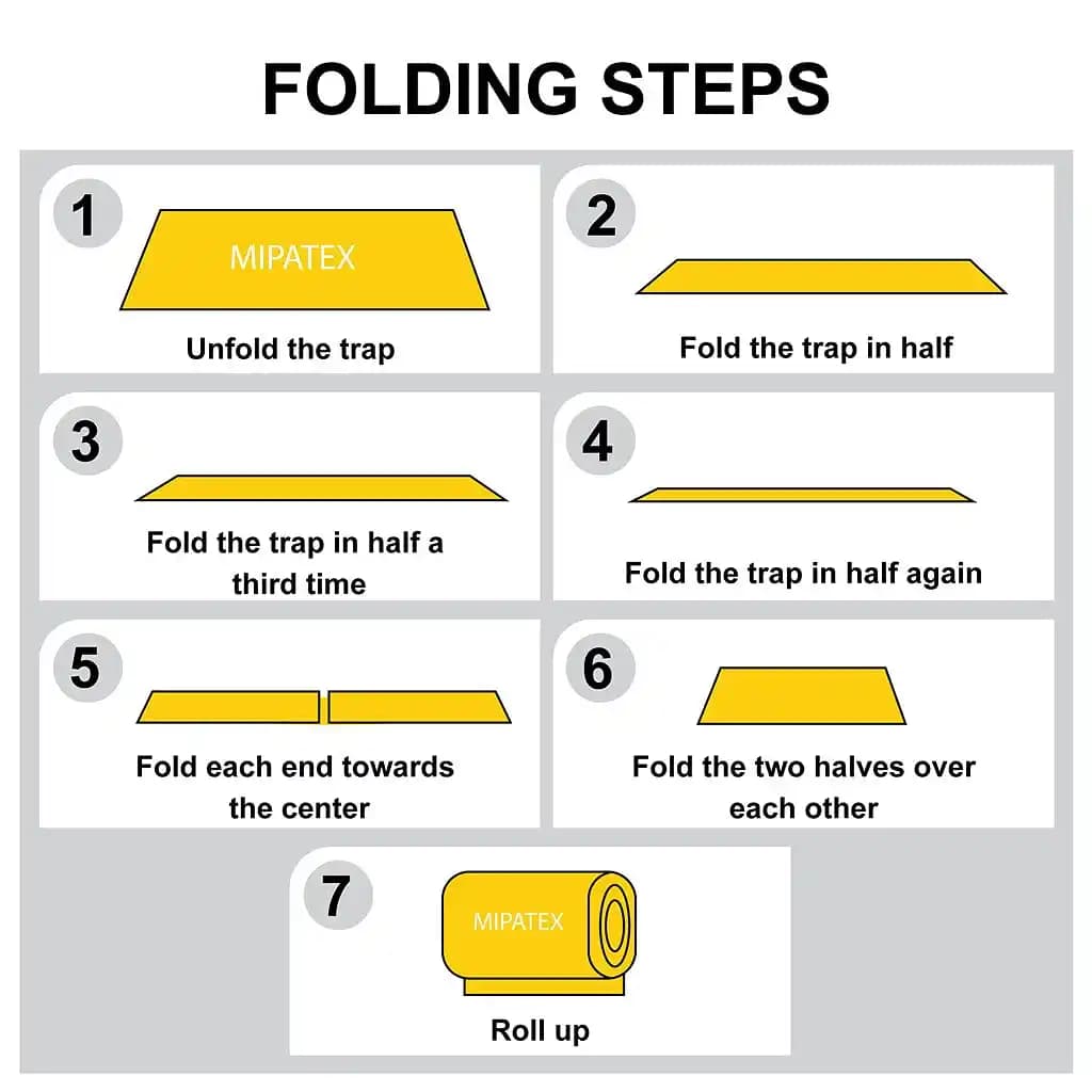 मिपाटेक्स तिरपाल 130 जीएसएम, वाटरप्रूफ हैवी ड्यूटी, पॉली टार्प, बहुउपयोगी (पीला) - Image 11