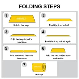 मिपाटेक्स तिरपाल 130 जीएसएम, वाटरप्रूफ हैवी ड्यूटी, पॉली टार्प, बहुउपयोगी (पीला) 11